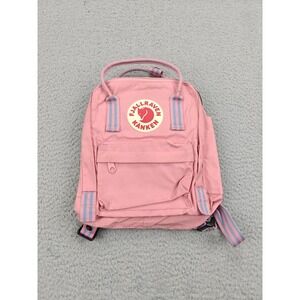 Fjallraven Kanken Mini‎ Backpack Pink Blue Seat Pad Classic Logo School Bag Kids